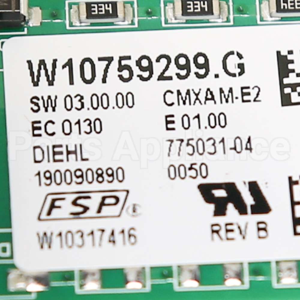 W11100515 Whirlpool Cntrl-Elec