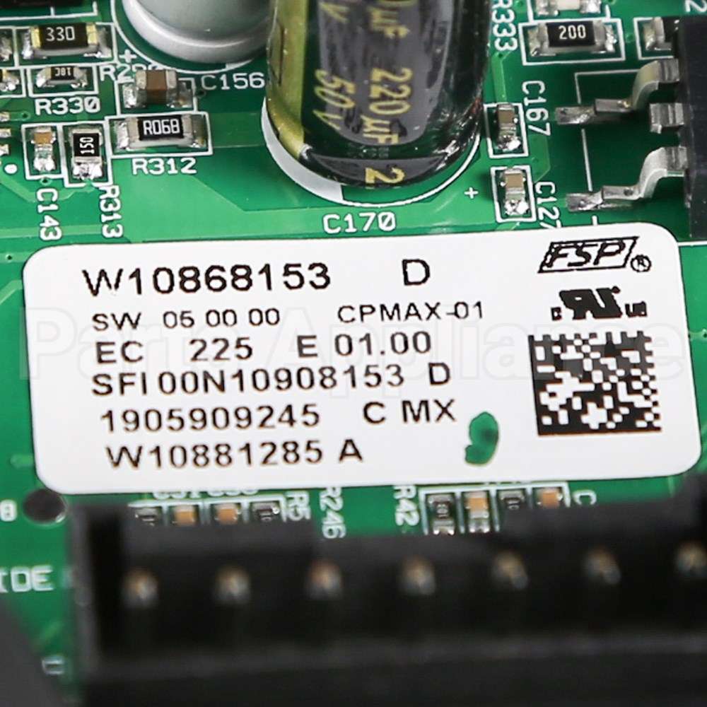 W11113848 Whirlpool Cntrl-Elec