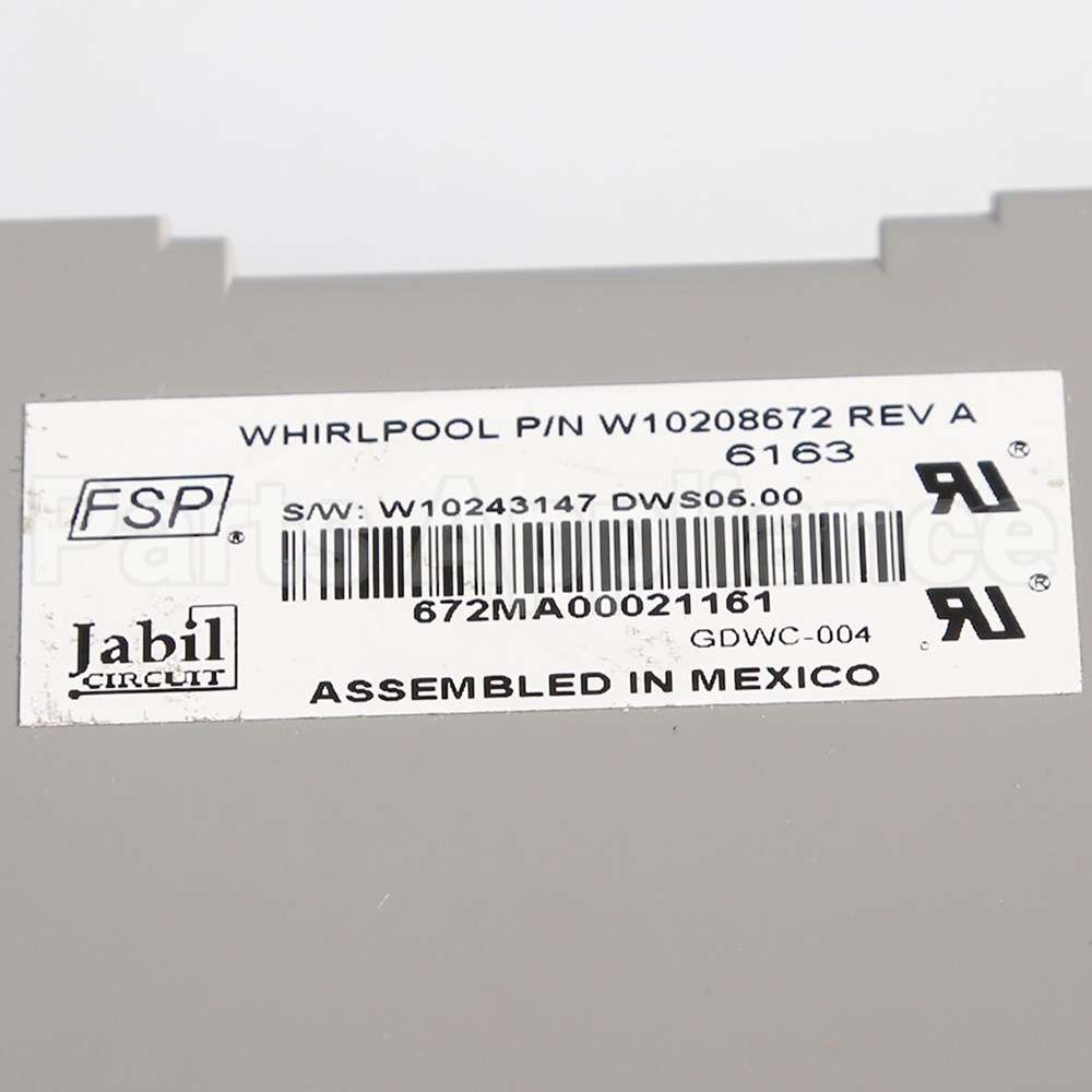 W11202741 Whirlpool Cntrl-Elec