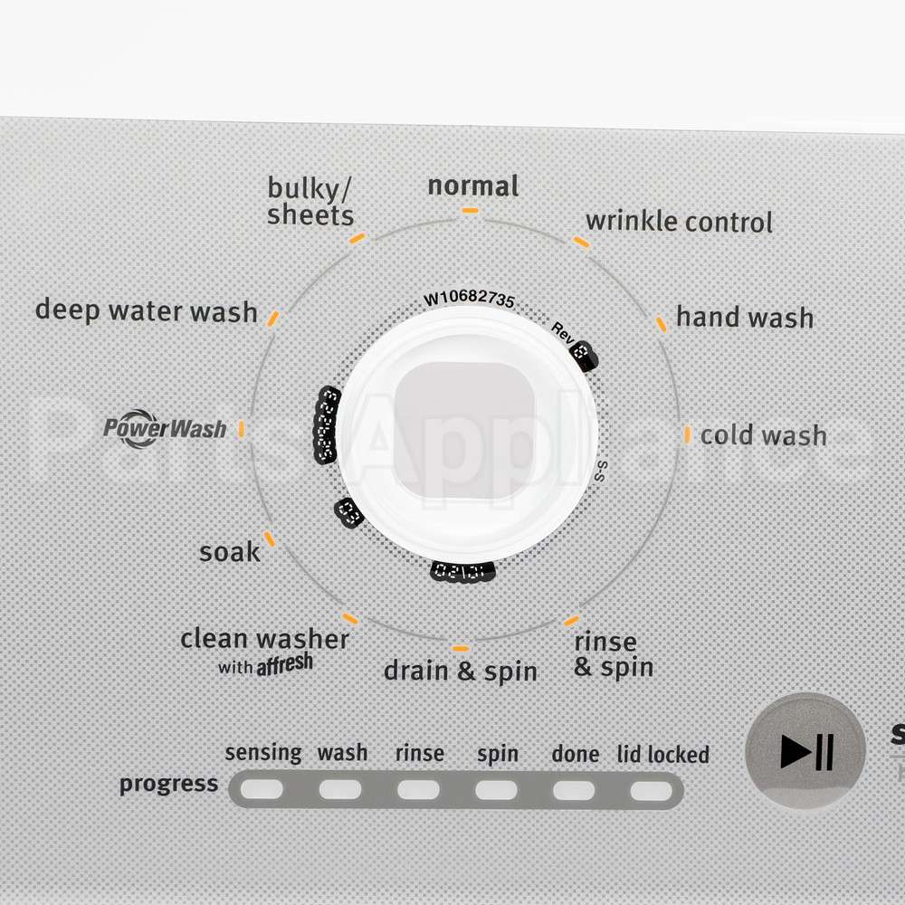 W11230941 Whirlpool Panel-Cntl