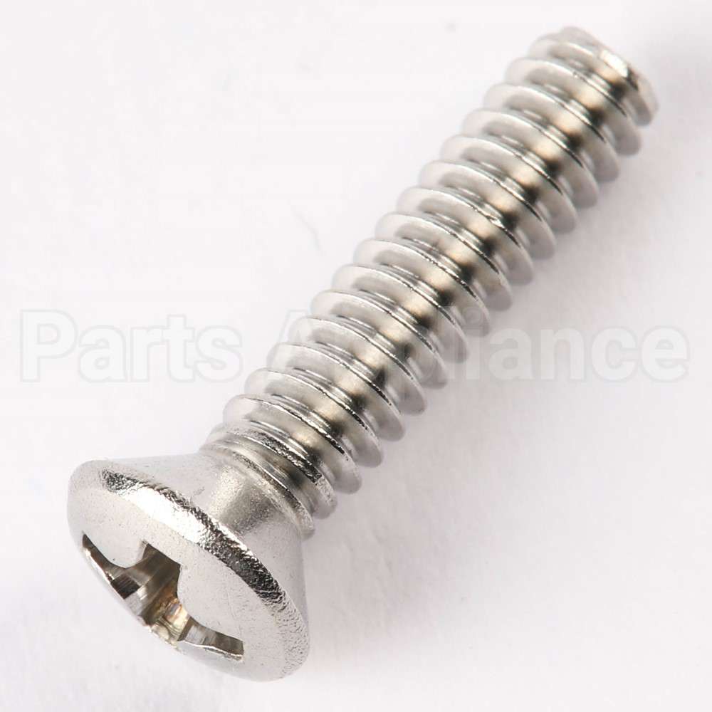 WB01X50407 GE Screw 6-32 5/8 Oval Phillips