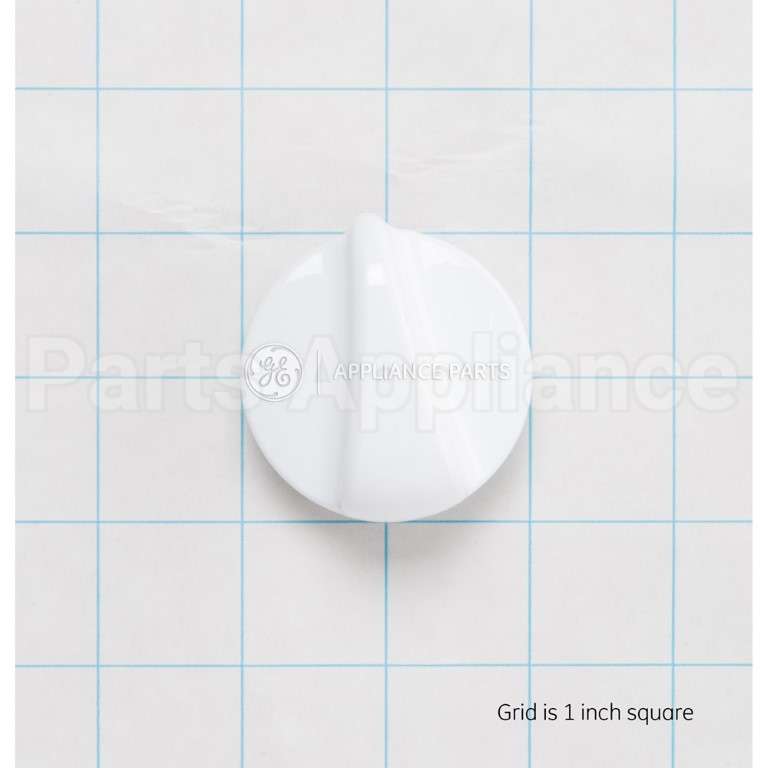 WB03K10034 GE Range White Burner Knob
