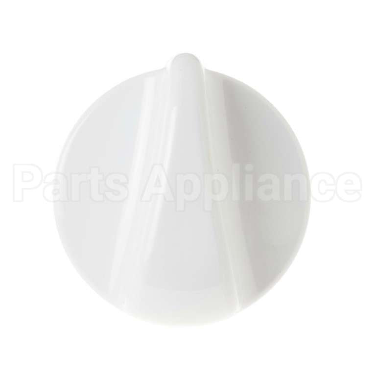 WB03K10034 GE Range White Burner Knob
