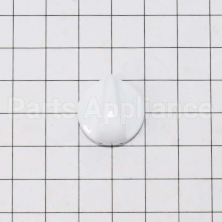 WB03K10034 GE Range White Burner Knob