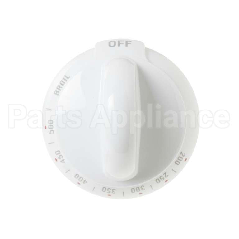 WB03K10144 GE Range Oven Knob - White