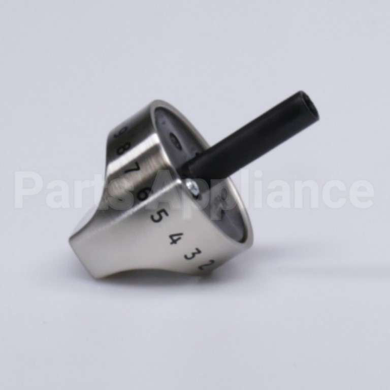 WB03K10265 GE Gas Range Knob - Stainless Steel