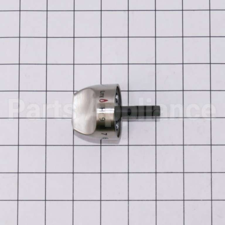 WB03K10265 GE Gas Range Knob - Stainless Steel