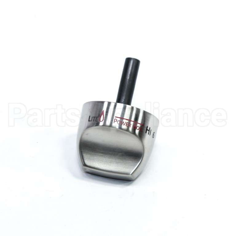 WB03K10266 GE Range Knob - Stainless Steel