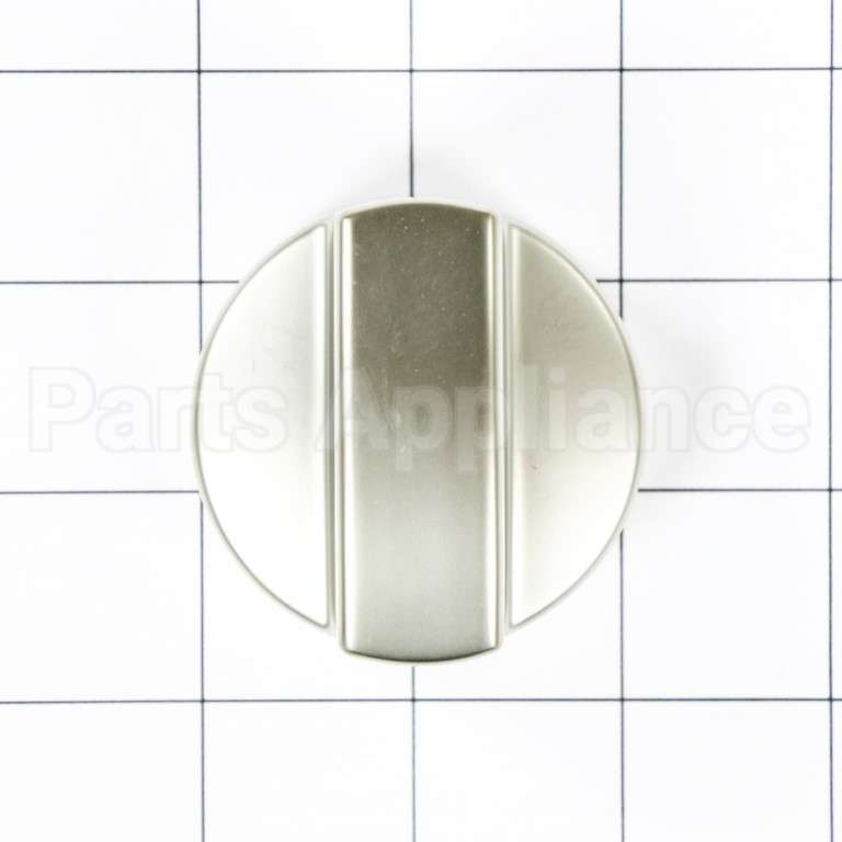 WB03K10359 GE Range Thermostat Knob - Stainless Steel