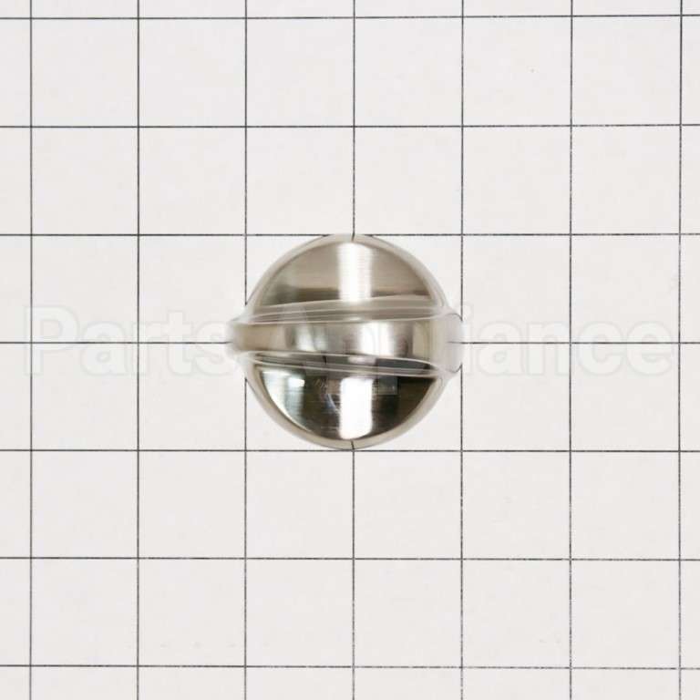WB03T10271 GE Range Burner Control Knob - Stainless St