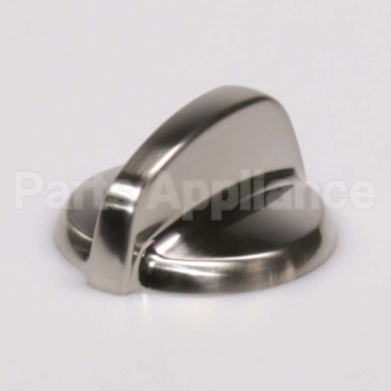 WB03T10284 GE Range Knob - Stainless Steel Look
