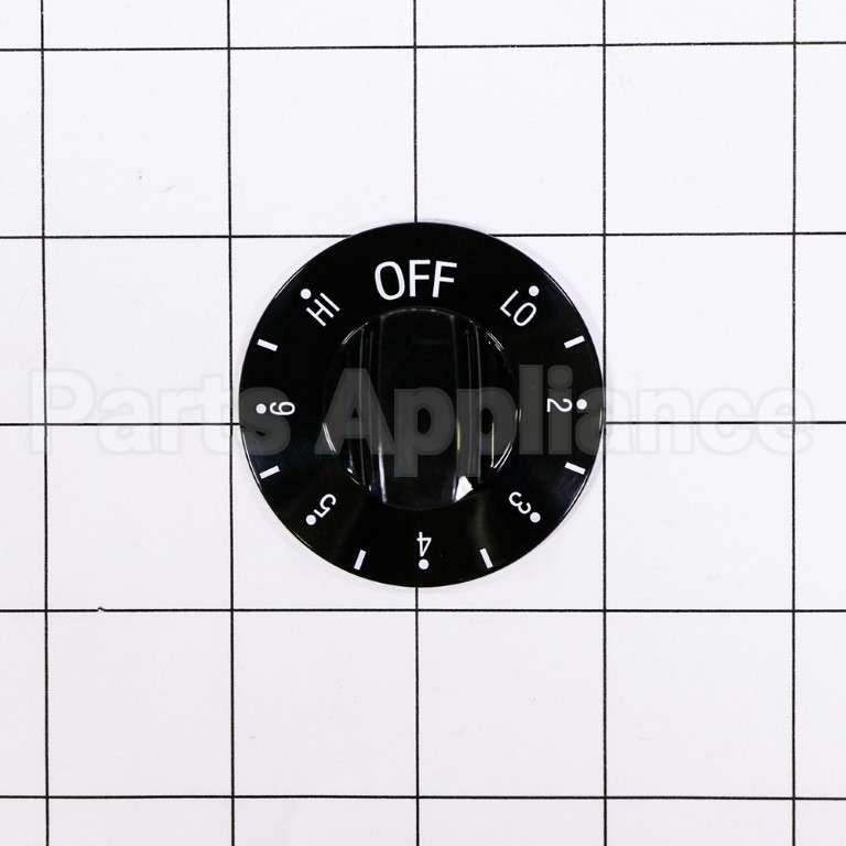 WB03X10276 GE Range Black Control Know With S