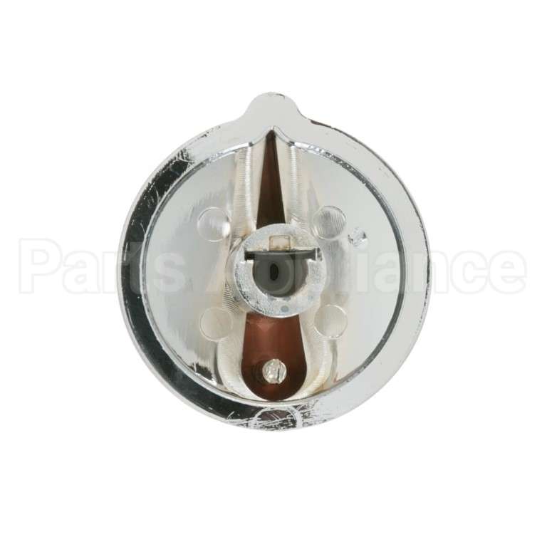 WB03X10316 GE Range Tri-Chrome Plated Knob (Ss)