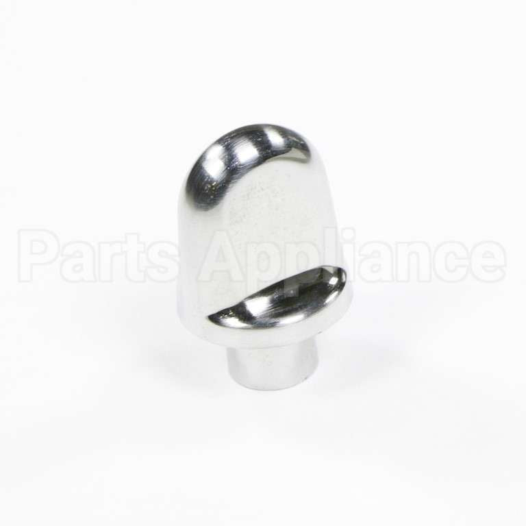 WB03X10317 GE Knob Vent Tri-Chrome Pl