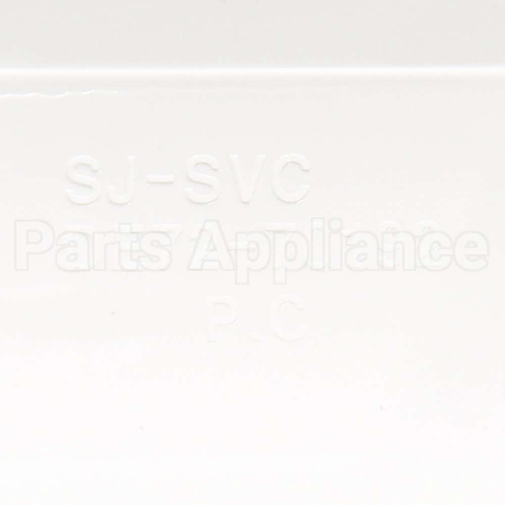 WB07X10195 GE Microwave Control Panel Frame - White