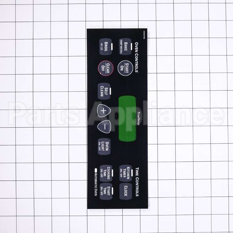 WB27T10675 GE Faceplate Graphics