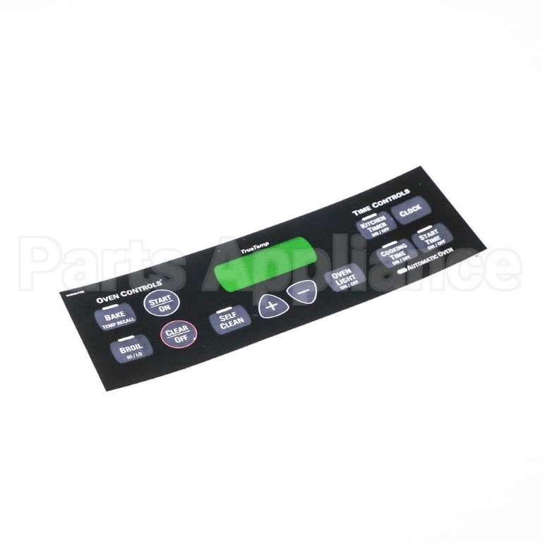 WB27T10675 GE Faceplate Graphics