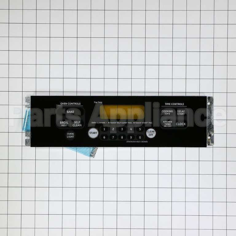 WB27T10760 GE Keypanel Supt Asm (Bk)