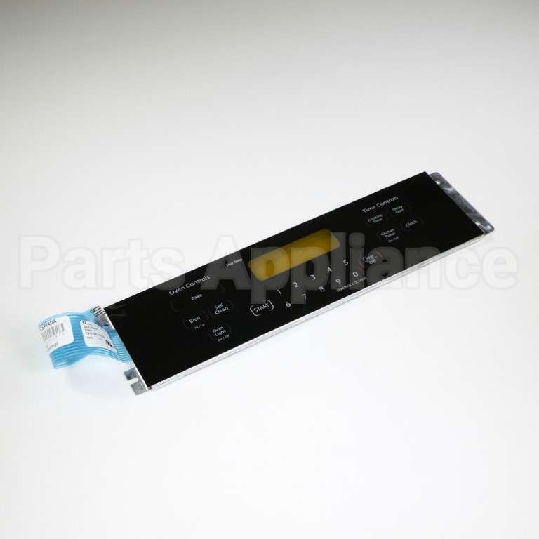 WB27T11076 GE Keypanel Supt Asm (Bk)