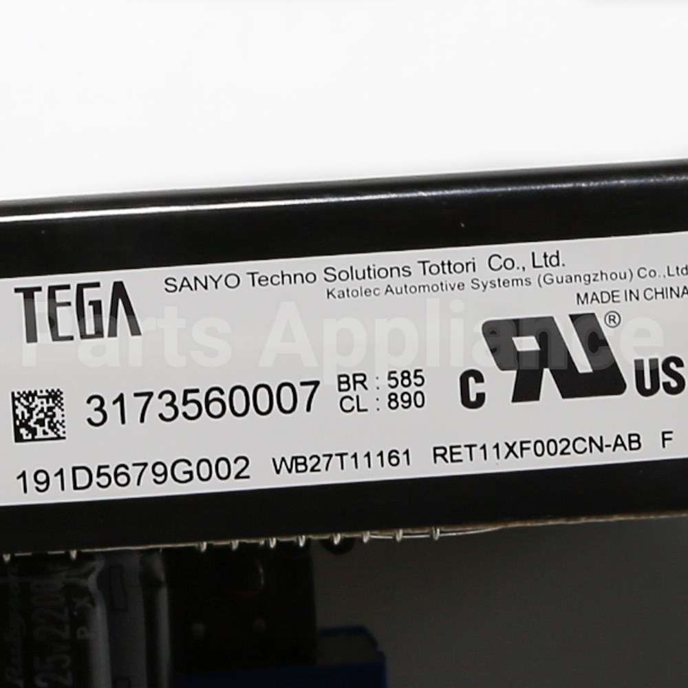 WB27T11161 GE Board Housing Asm.