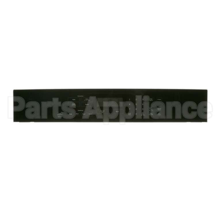 WB27T11474 GE Control Panel Glass Asm