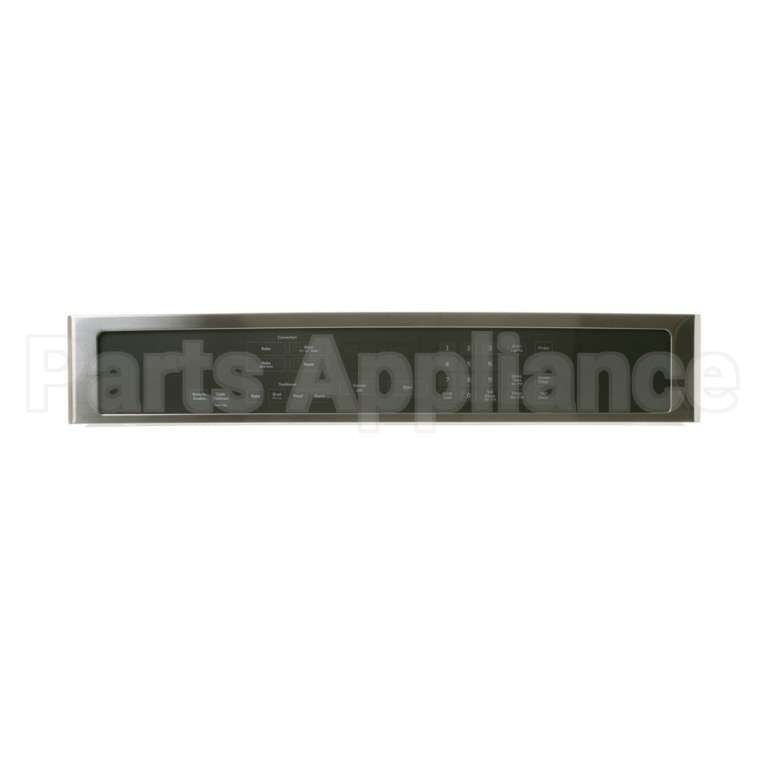 WB27T11478 GE Control Panel Glass Asm