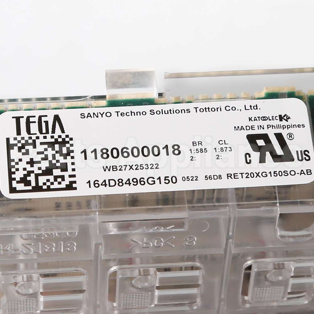WB27X25322 GE Control Board T012 Ele