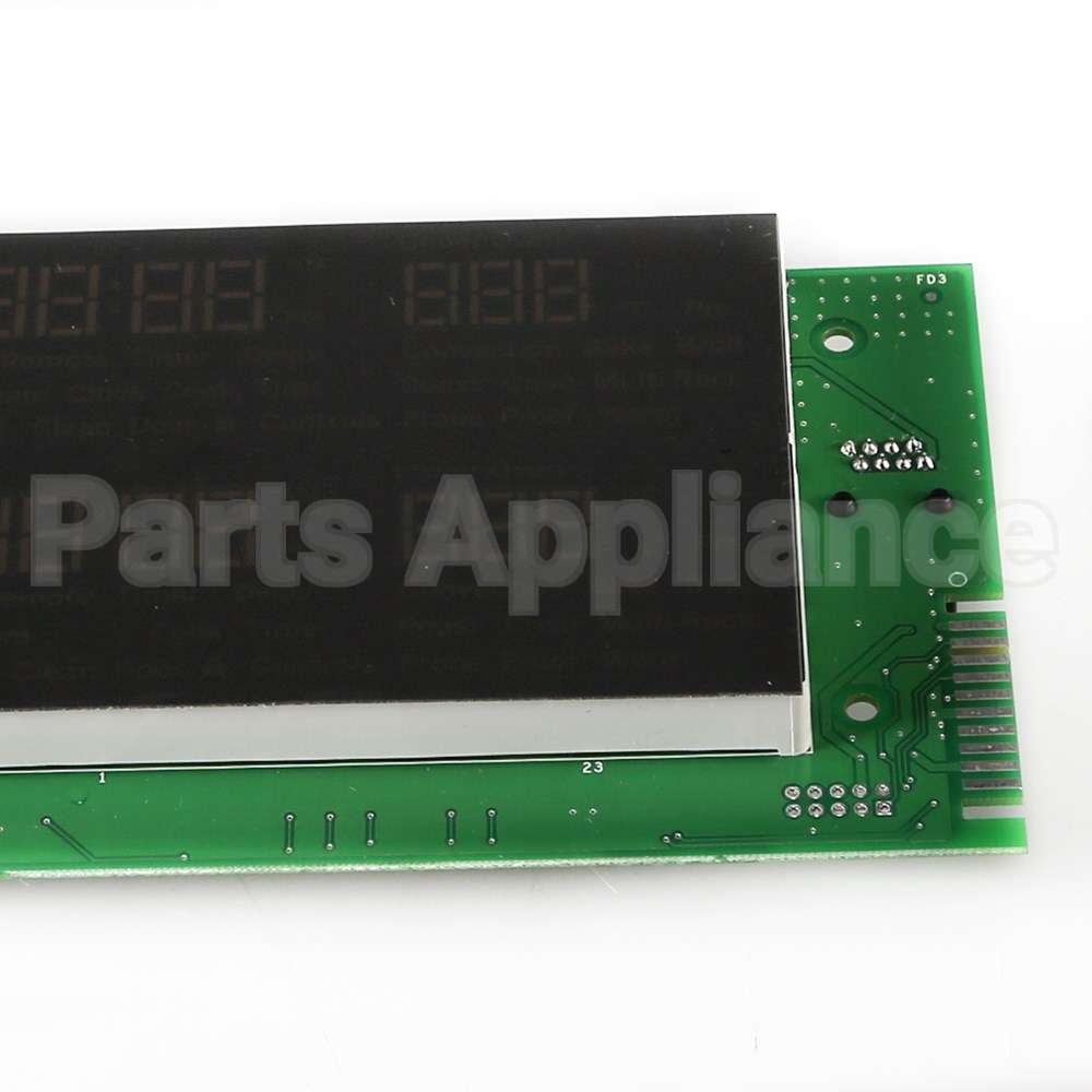 WB27X29601 GE Control Board And Overlay Asm White Led