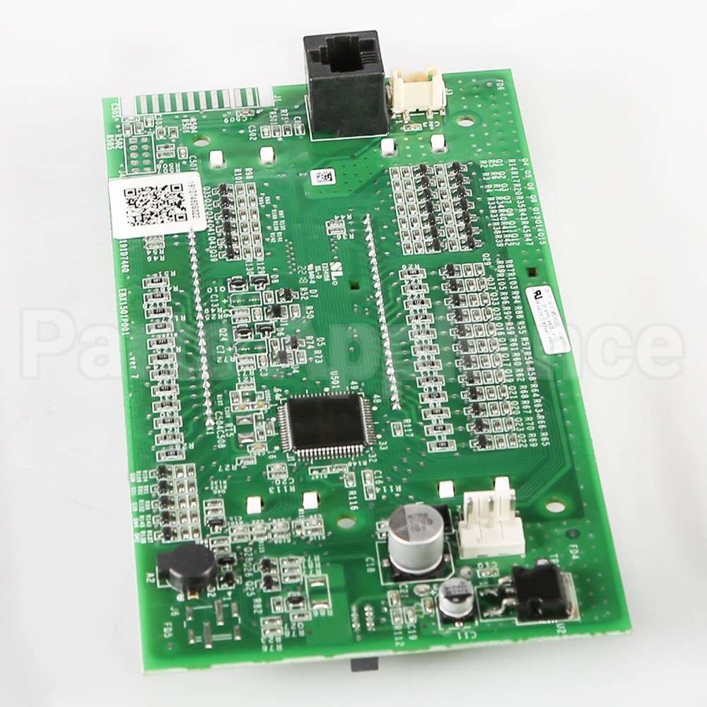 WB27X29601 GE Control Board And Overlay Asm White Led