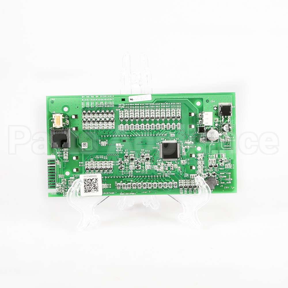 WB27X29601 GE Control Board And Overlay Asm White Led