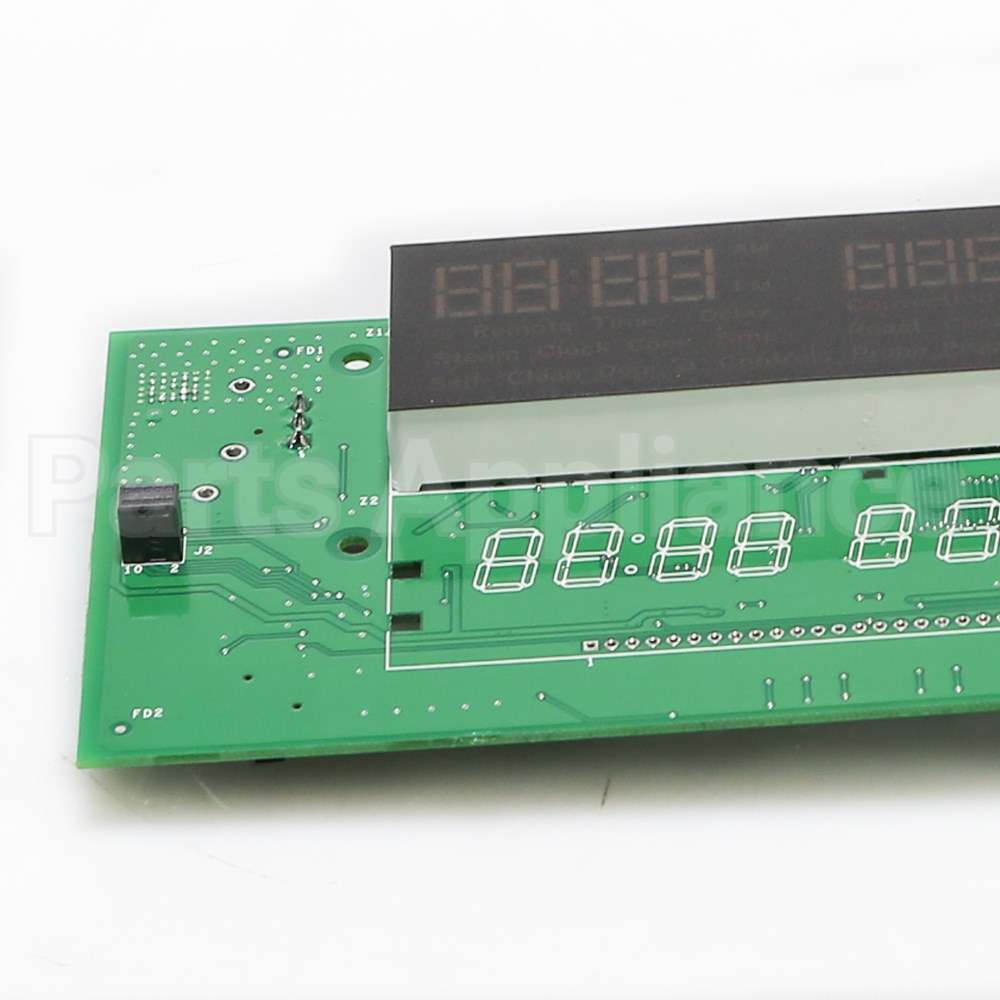 WB27X29602 GE Control Board And Overlay Asm White Led