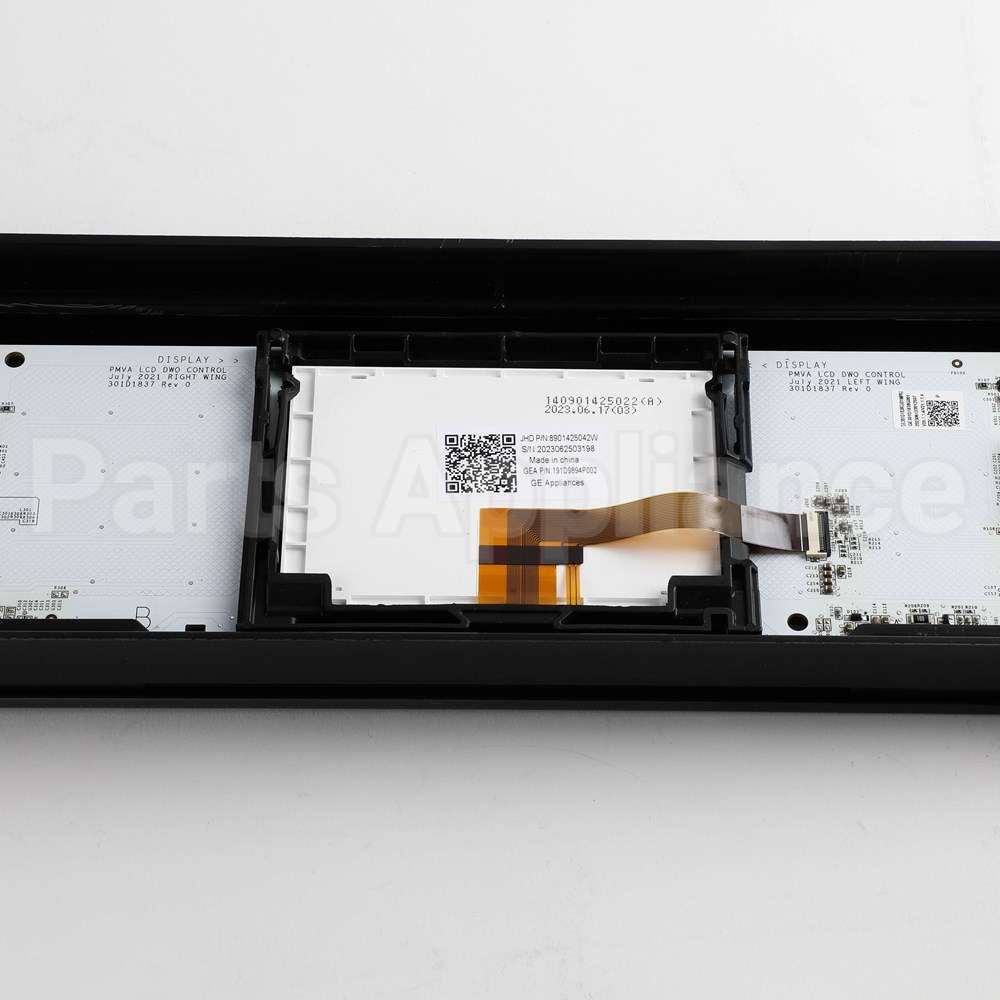 WB27X39835 GE Ui Lcd Control Panel