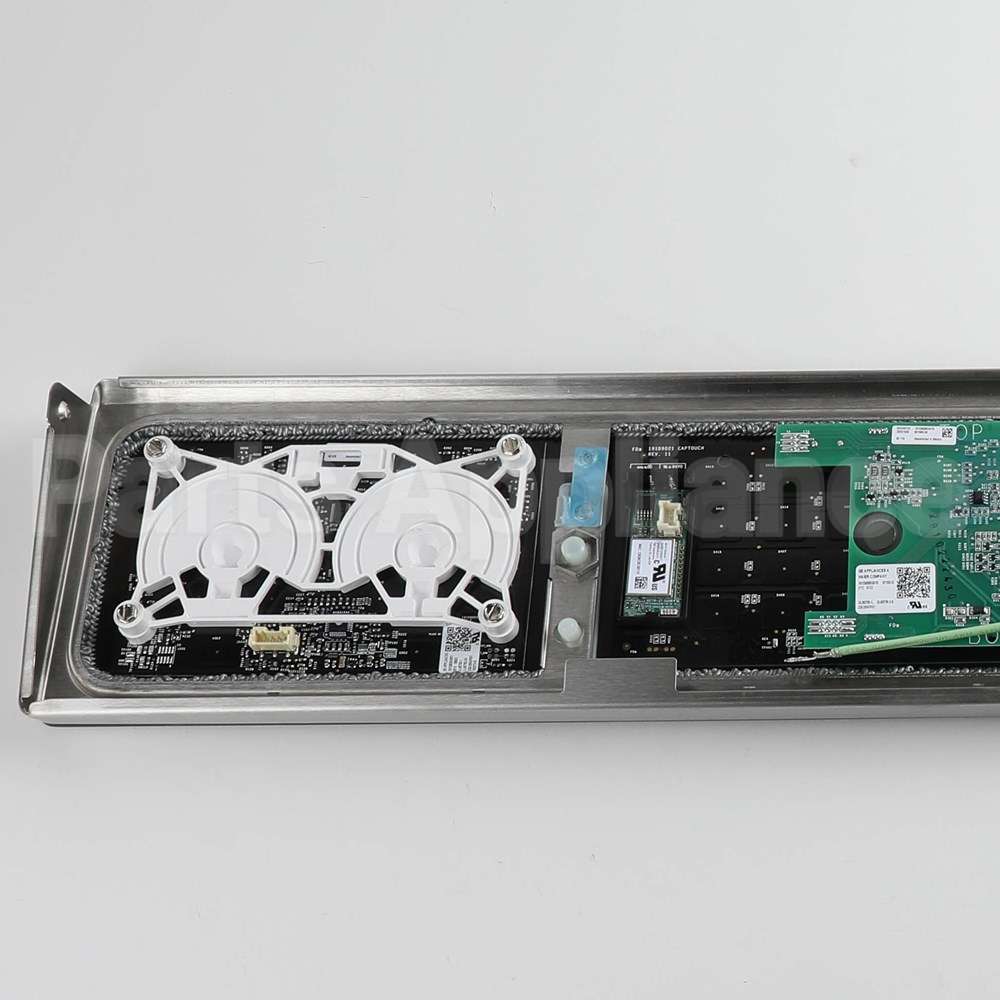 WB27X40488 GE Stainless Control Panel Overlay W/ Wifi Board