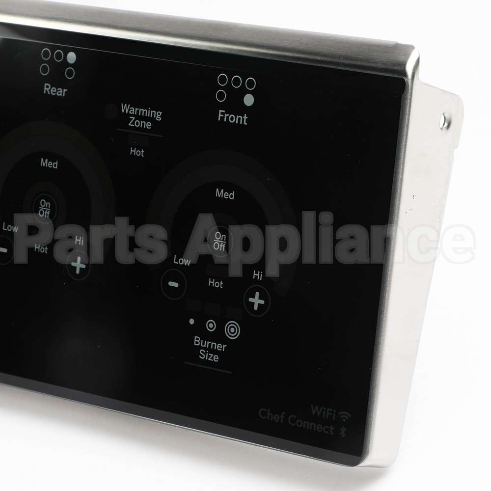 WB27X43578 GE Stainless Control Panel Overlay W/ Wifi