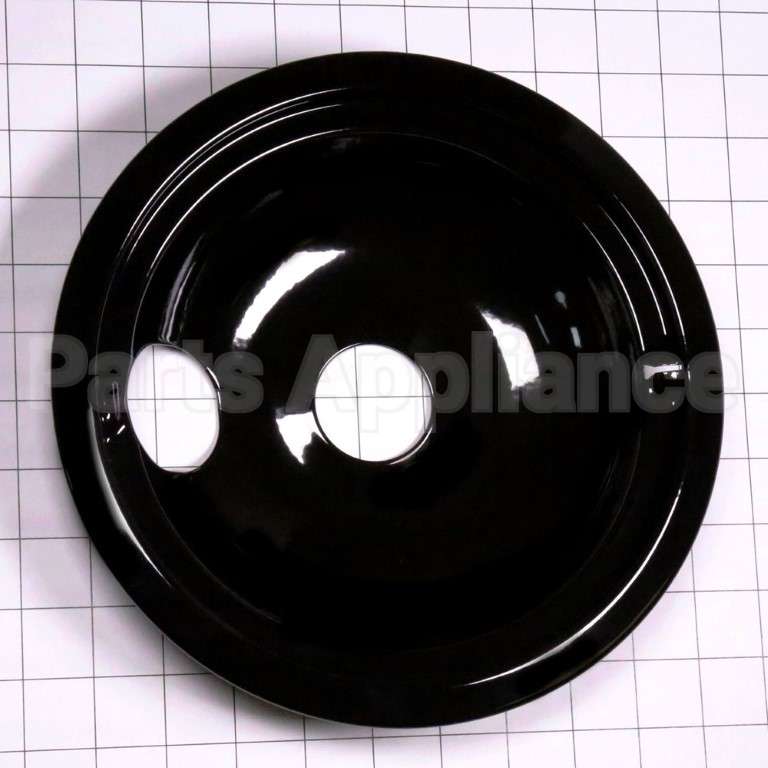 WB31M19 GE Elec Range Black 8 Inch Prcln. Drip Bowl