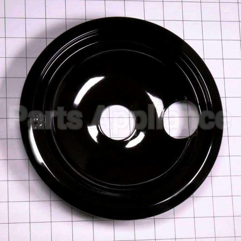 WB31T10015 GE Range Burner Bowl - Black Porcelain - 8