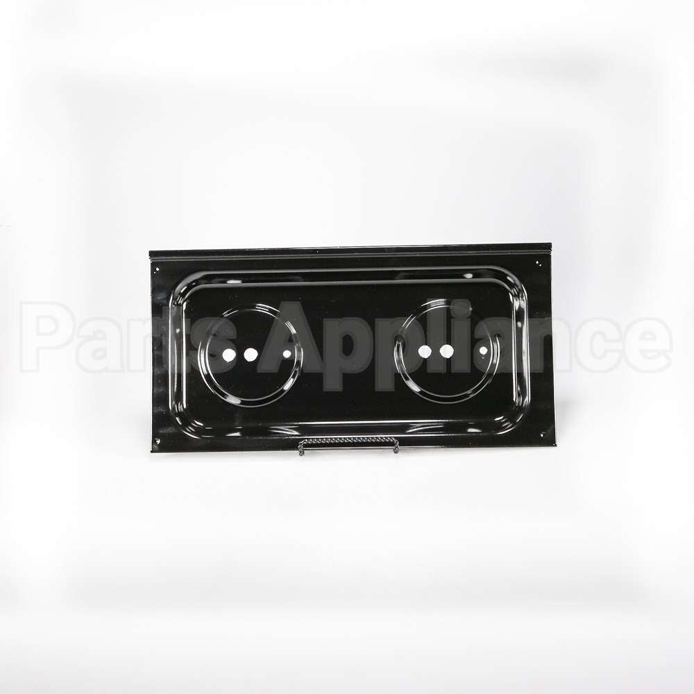 WB32X10072 GE Double Burner Pan-Left- Flange Gas