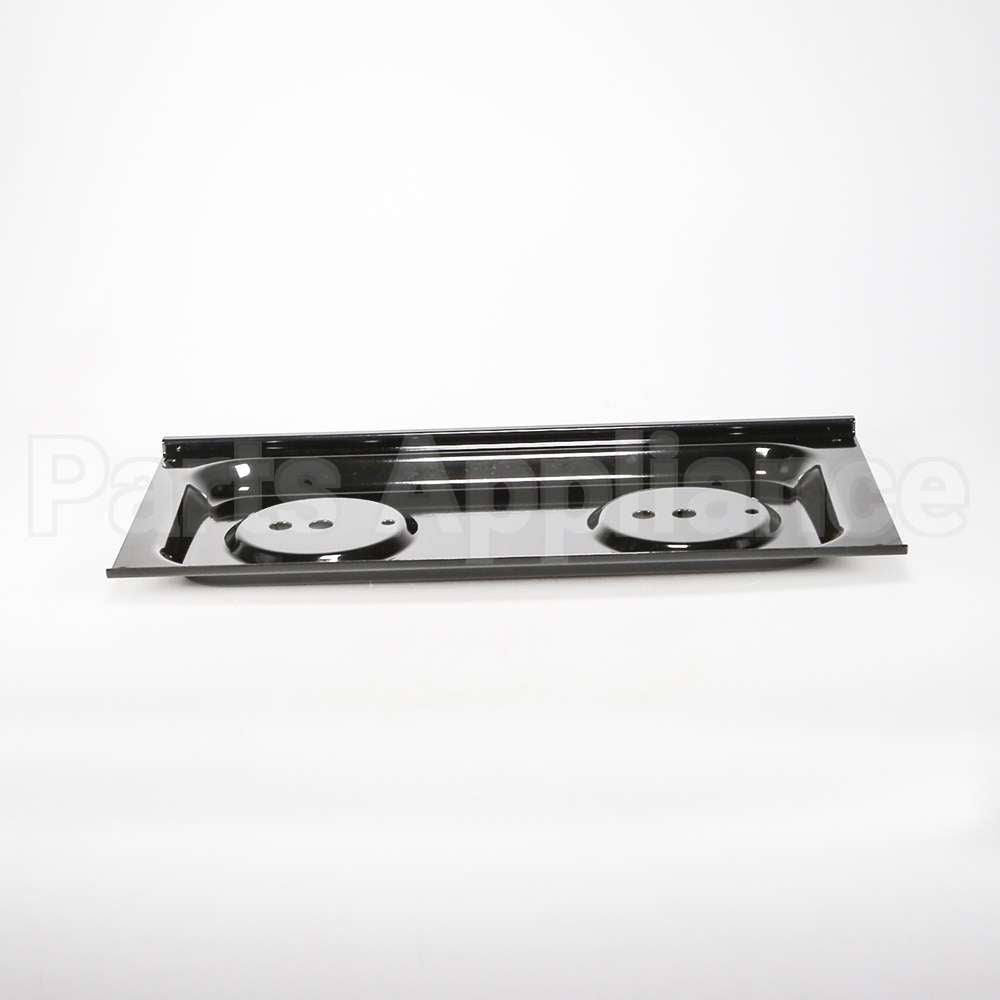 WB32X10072 GE Double Burner Pan-Left- Flange Gas