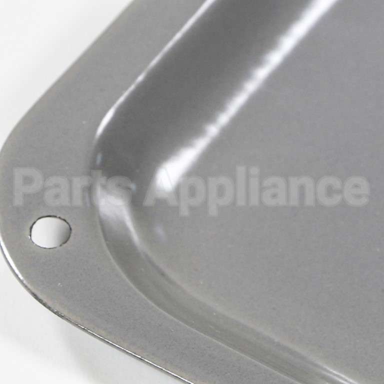 WB34K10013 GE Range Double Drip Pan - Right Side; Gray