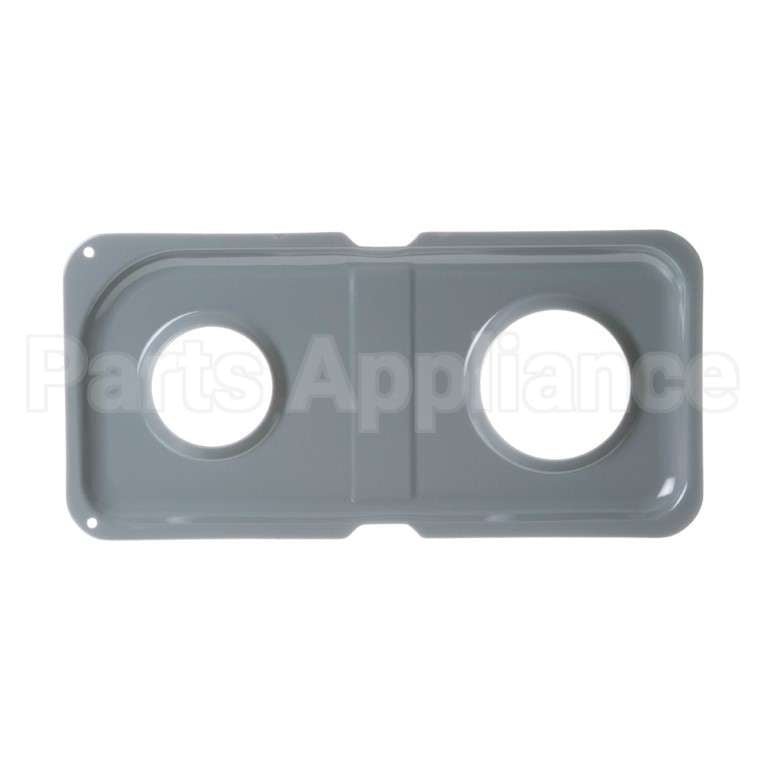 WB34K10013 GE Range Double Drip Pan - Right Side; Gray