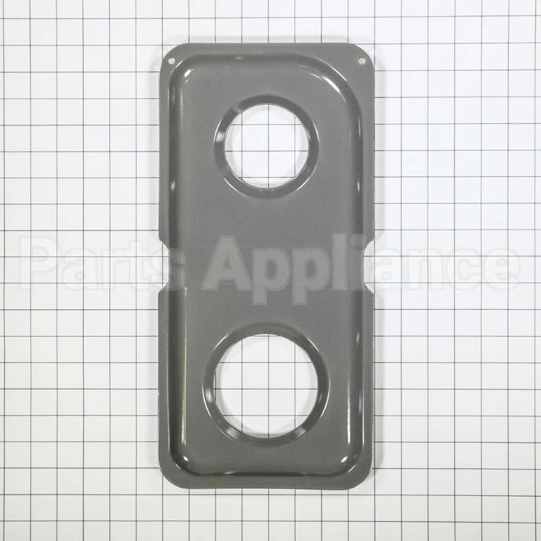 WB34K10013 GE Range Double Drip Pan - Right Side; Gray