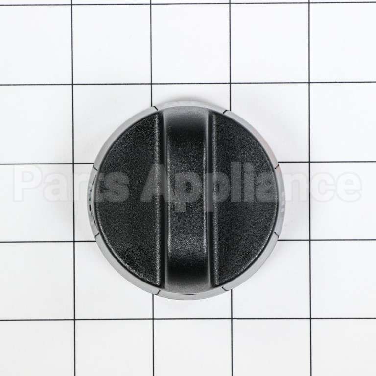 WB3K192 GE Range Burner Control Knob - Black