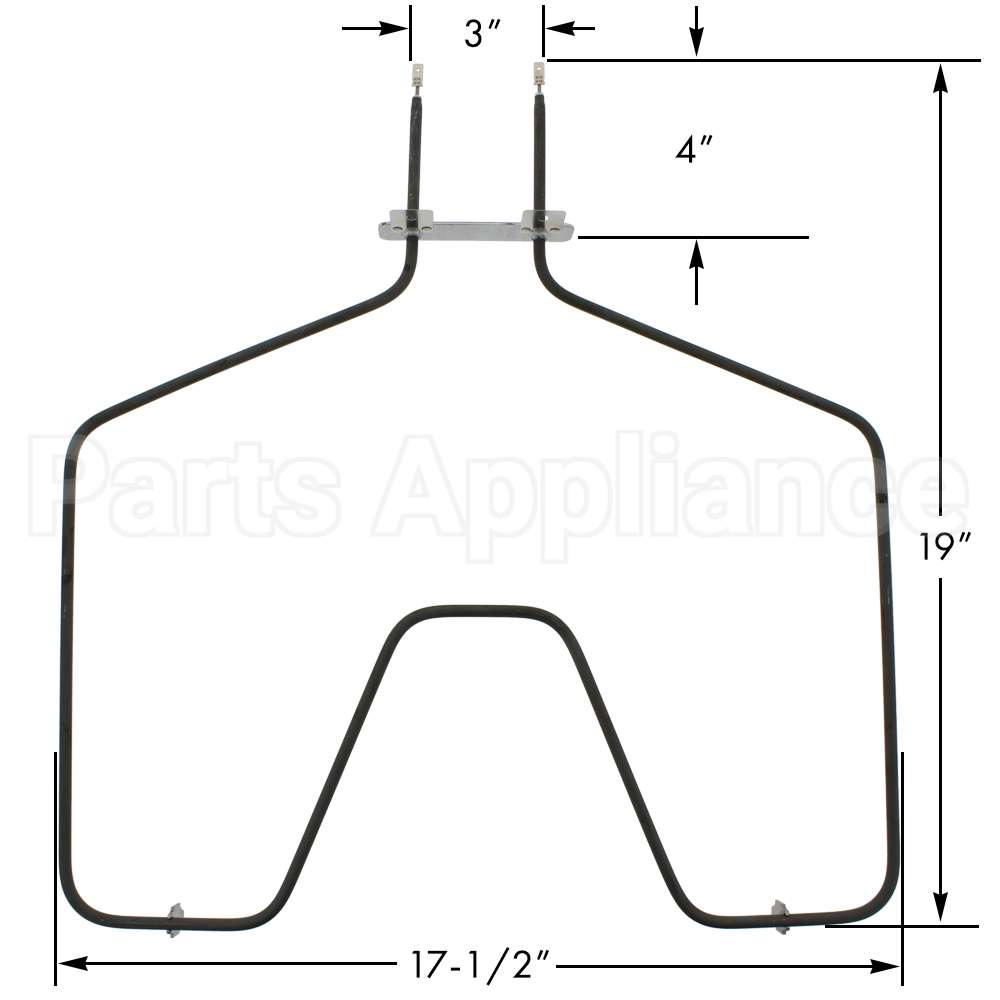WB44K5012 Bake Element Compatible