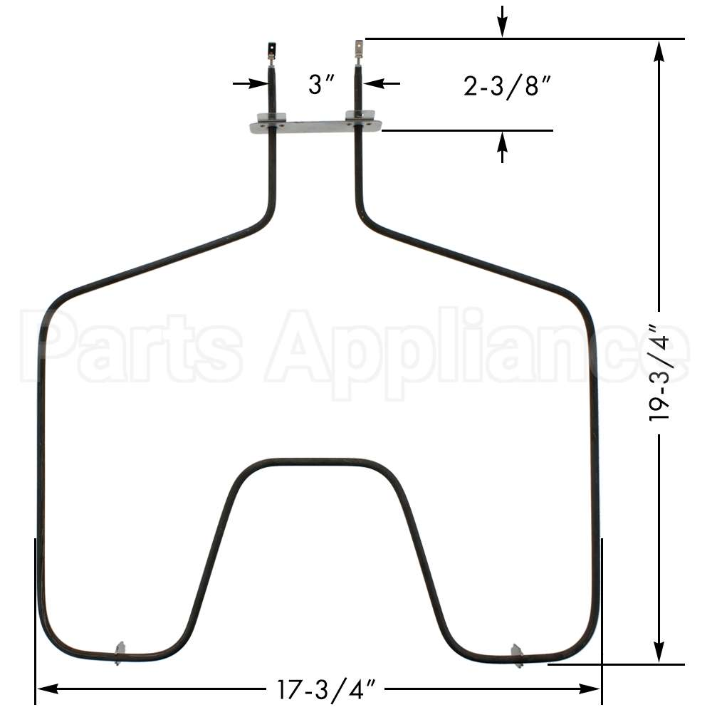 WB44T10010 Bake Element Compatible