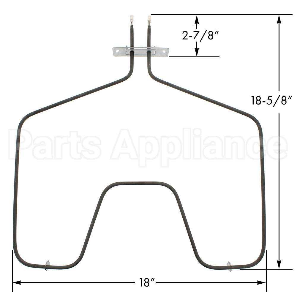WB44X10009 Bake Element Compatible