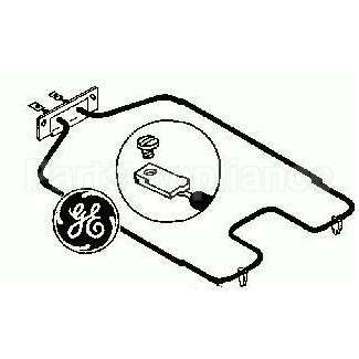 WB44X196 GE Bake Unit Wh