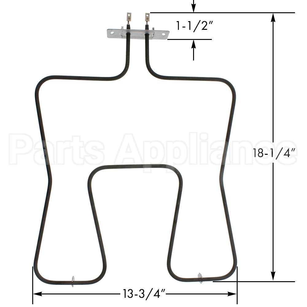 WB44X5043 Bake Element Compatible