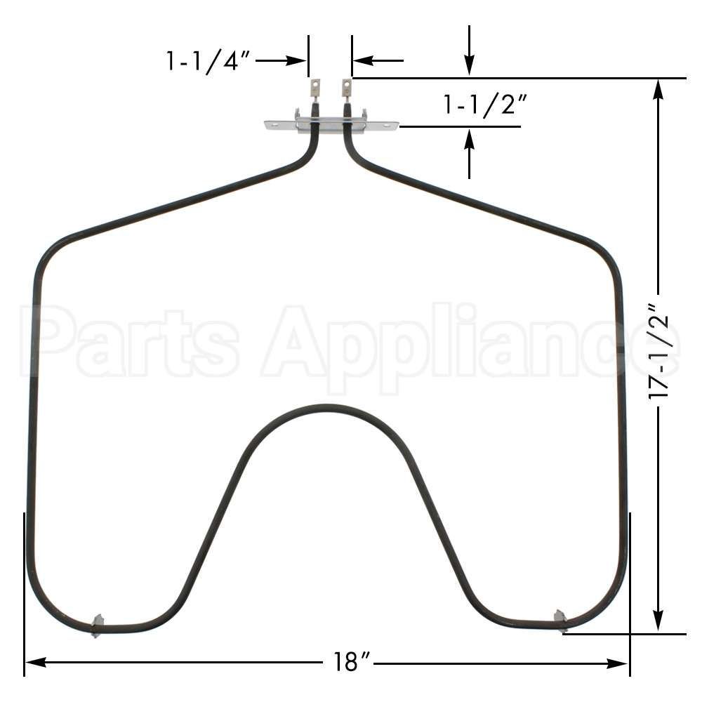 WB44X5099 Bake Element Compatible