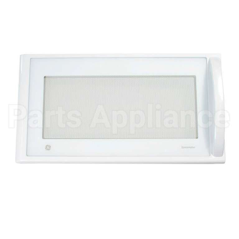 WB56X10270 GE Microwave Door Assembly - White