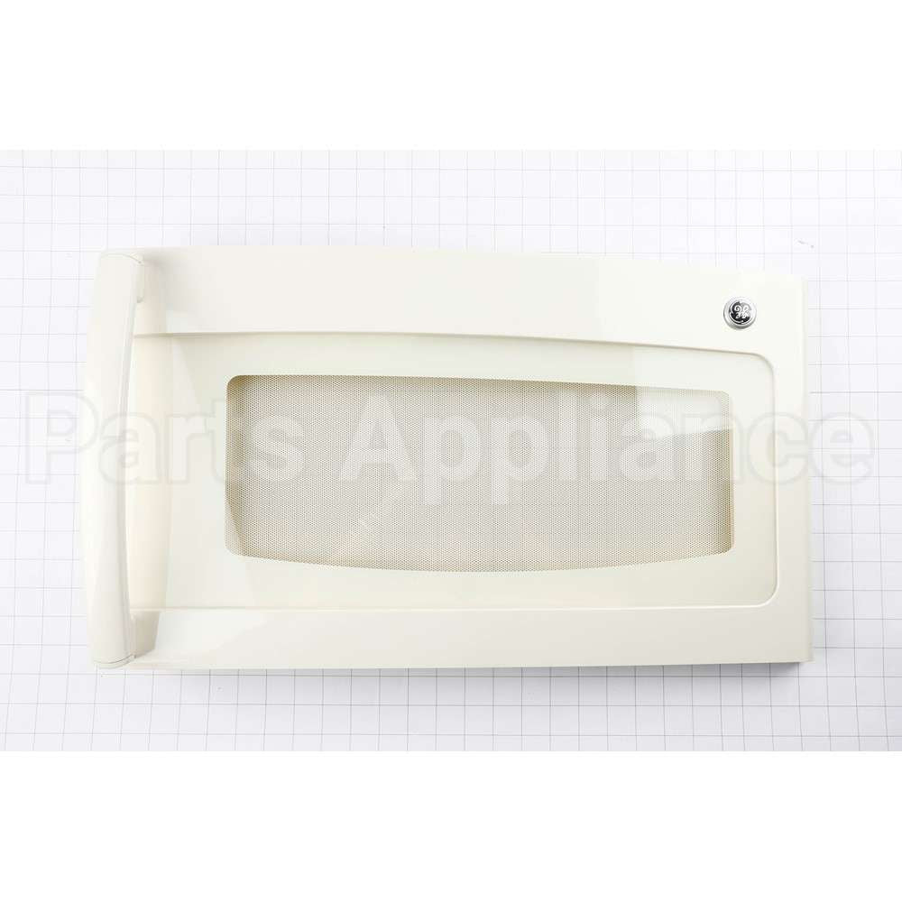 WB56X24438 GE Microwave Door - White